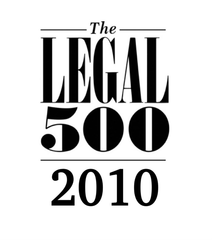 AJA ranked by The Legal 500 